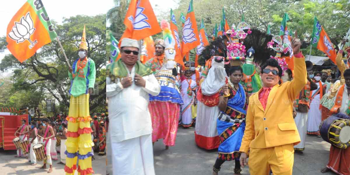 Khushboo, L. Murugan election nomination!