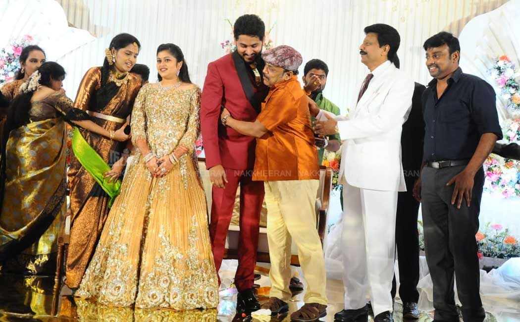 Divakaran family wedding reception photos