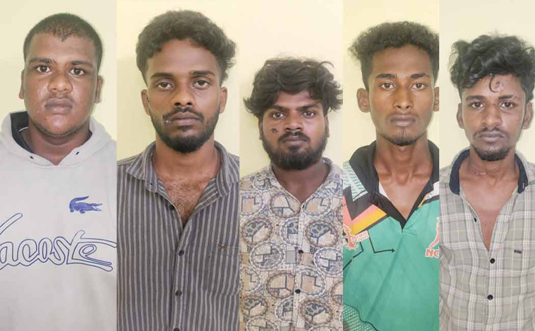 5 people arrested incident sparked by accident kattumannarkovil