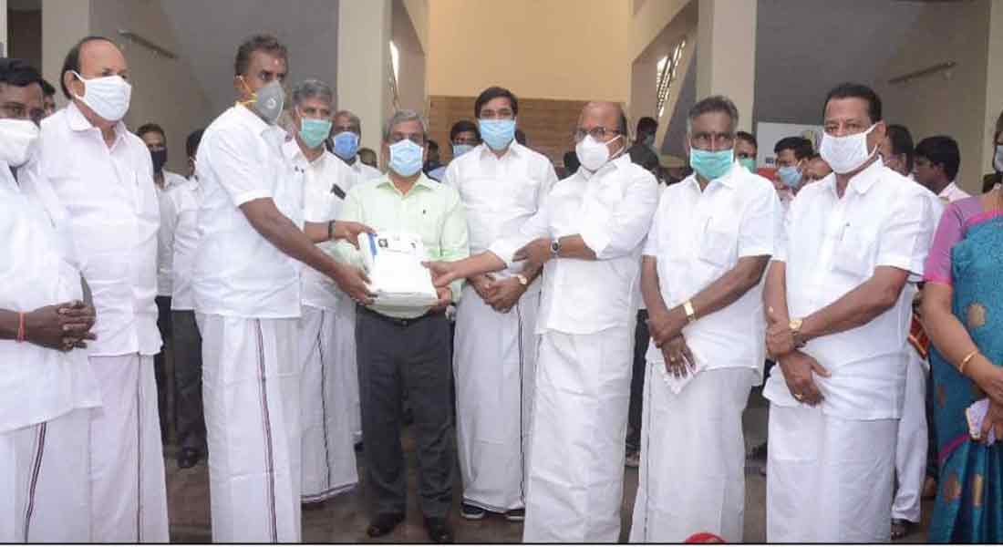 Free food extension at Coimbatore amma restaurants till June 30 - Minister Velumani