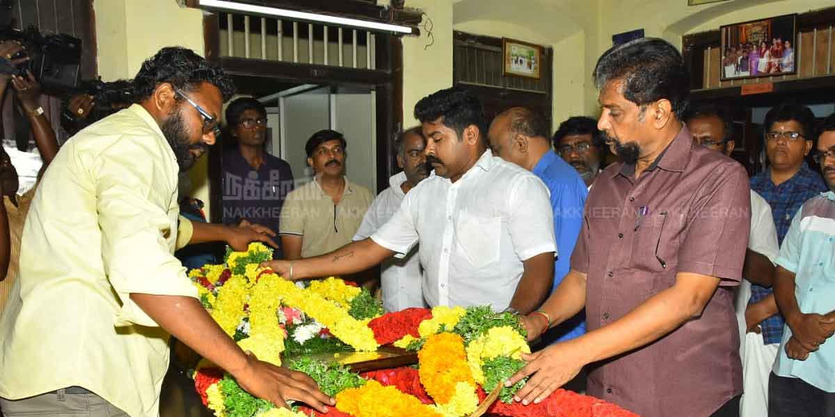 Nakkheeran editor pays tribute to Nellai Kannan!