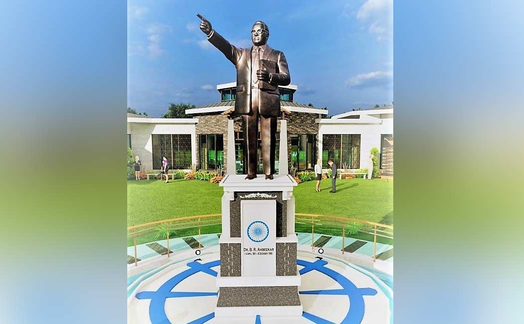 statue of equality Ambedkar in America