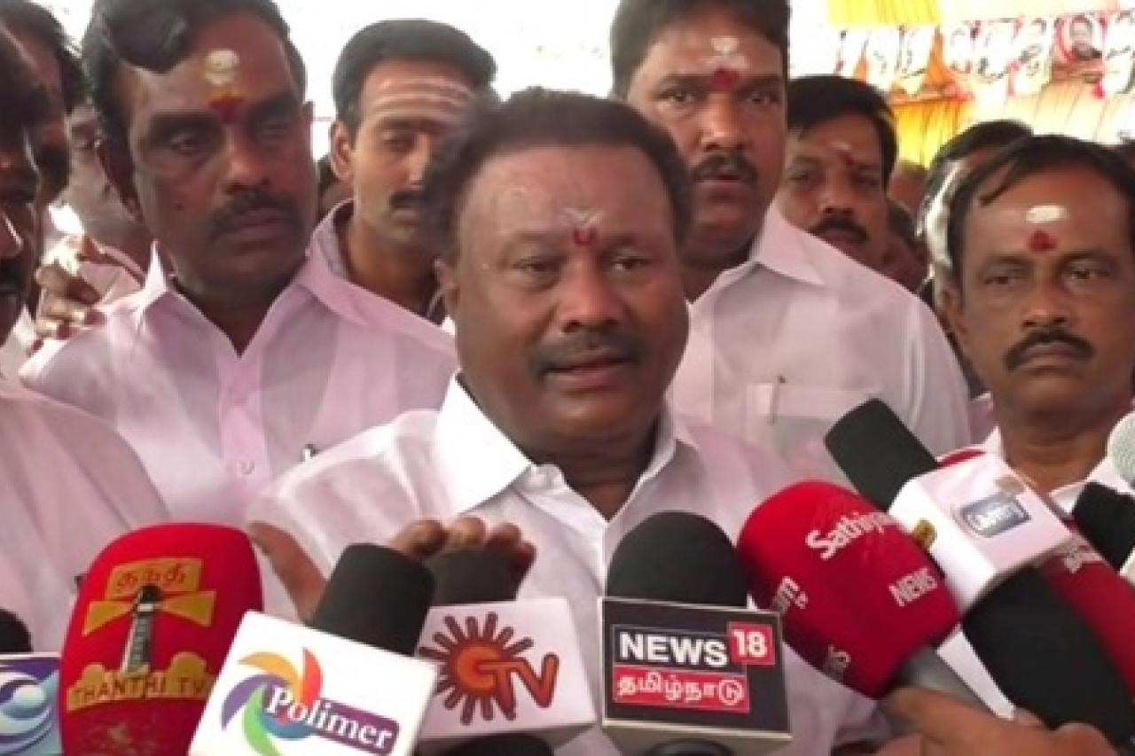 Minister Srinivasan interview