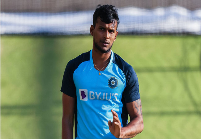 INDIA VS AUSTRALIA 3RD TEST MATCH NADARAJAN BCCI ANNOUNCED