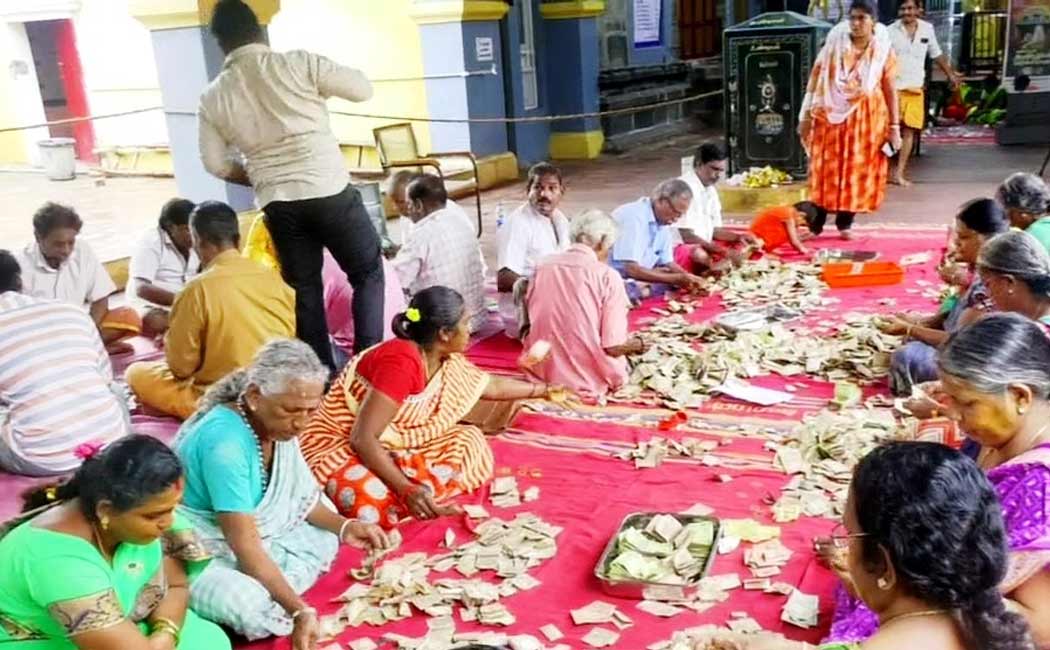 Rs 5.31 lakh donation in Chidambaram Thillai Amman temple bill