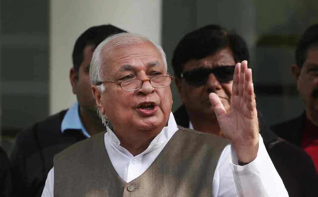 kerala governor tests positive for corona