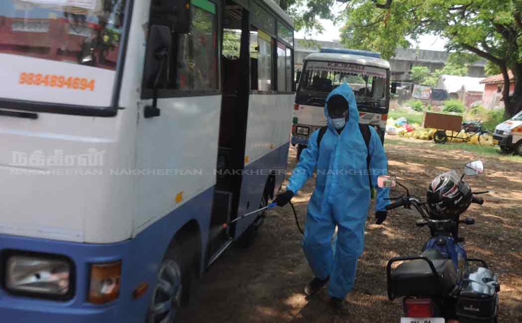 Disinfectant sprayer for Victoria Hall dormitory