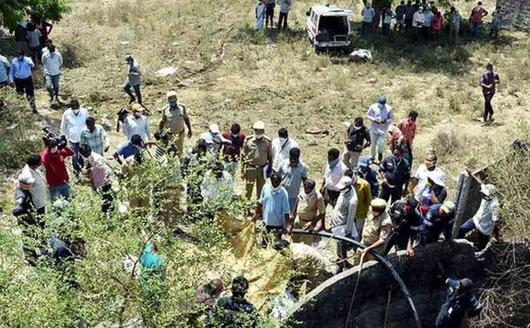 telangana well case accused arrested