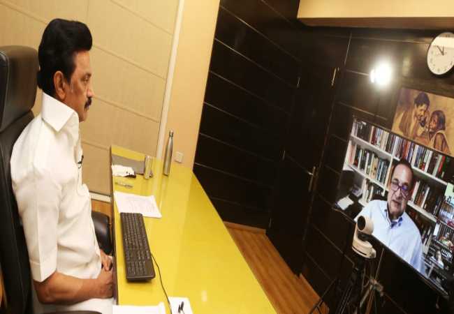 eia video conference dmk mk stalin speech