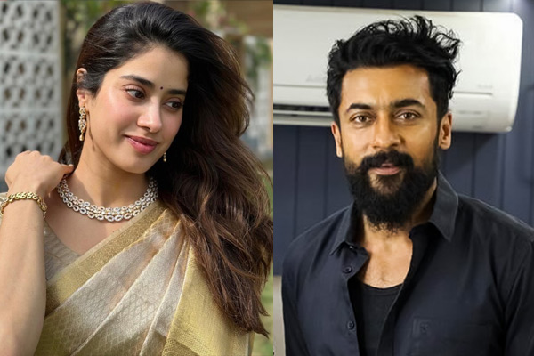 jhanvi kapoor to play opposite for suriya in karna movie