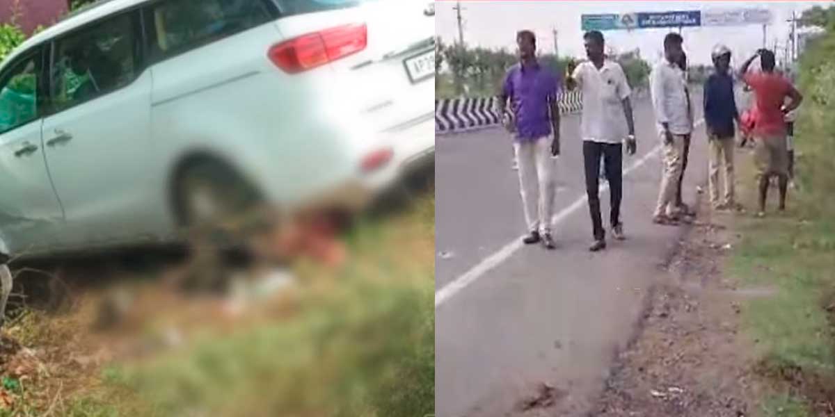 Accident on ECR Road; 3 people lost their lives