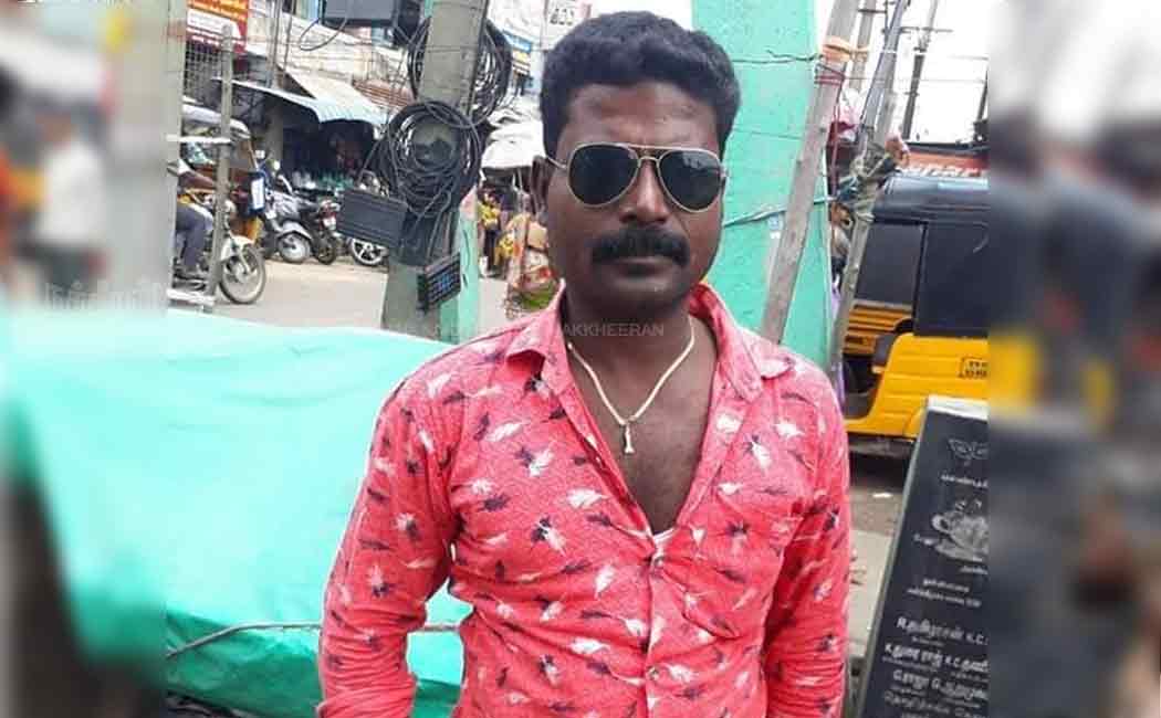 vellore auto driver hit by a person