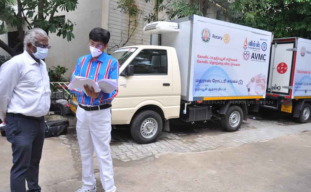 TamilNadu receives corona vaccine