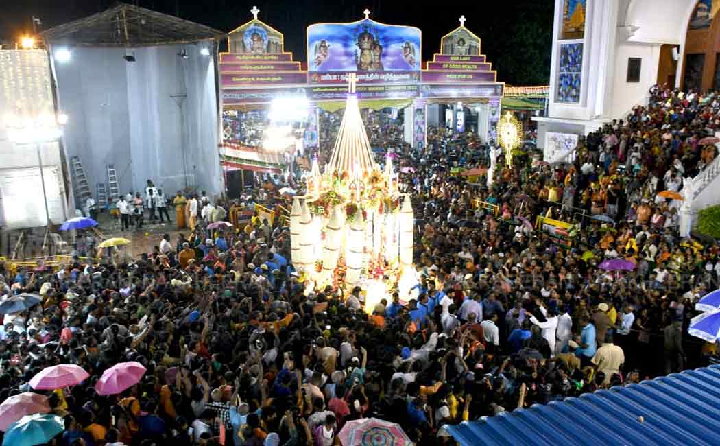 Golden Jubilee Festival at Velankanni Temple (Pictures)