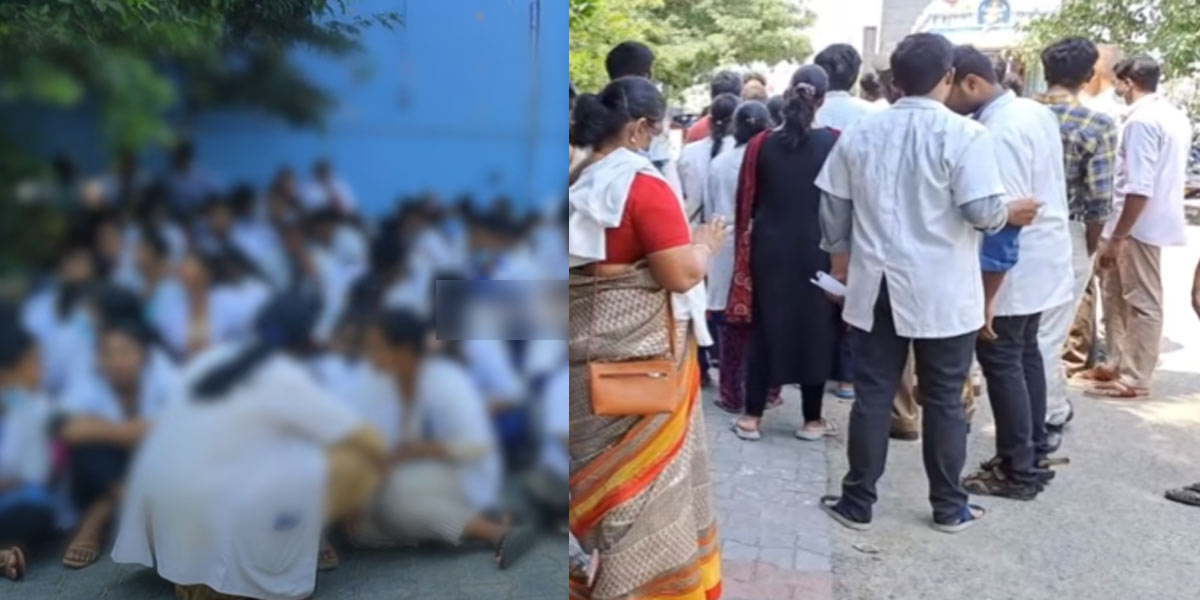 Practicing doctors strike against senior doctor for harassment