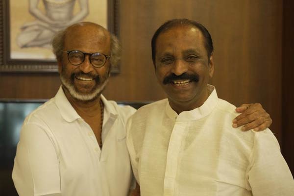 Rajini and Vairamuthu met