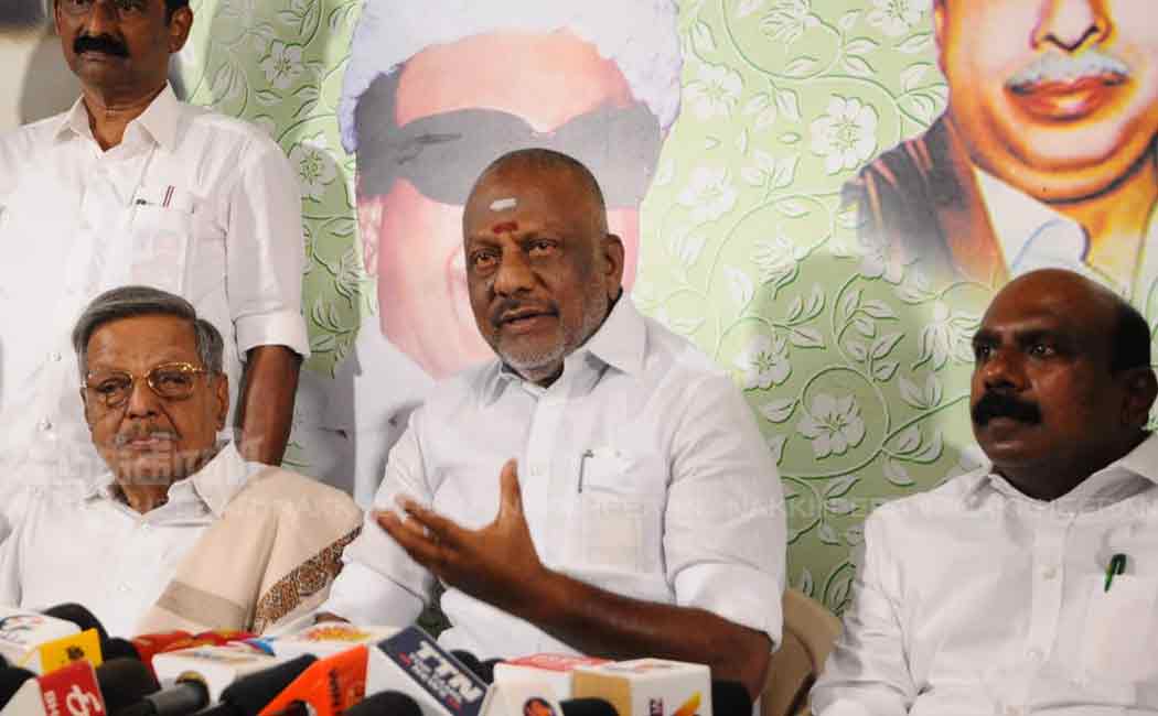 o panneerselvam press meet in chennai