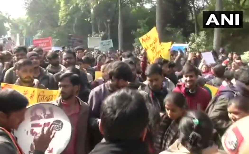 jnu protest