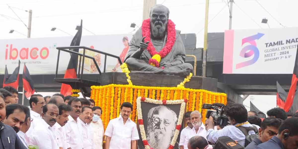 Chief Minister M. K. Stalin's interview for Periyar's portrait