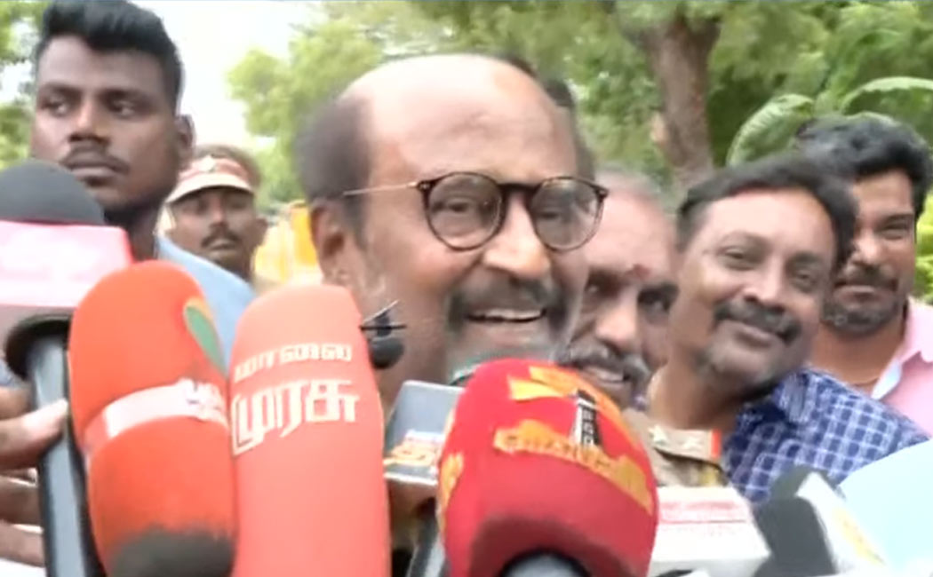 rajini about leo