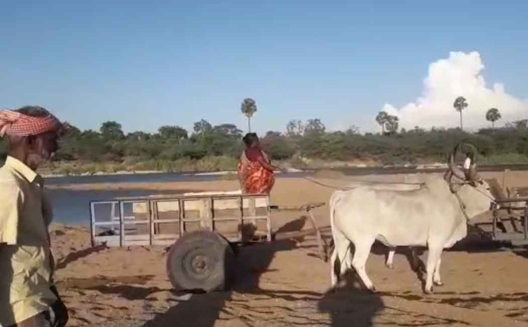 Sand theft; The mob that attacked the people of the detained village with weapons