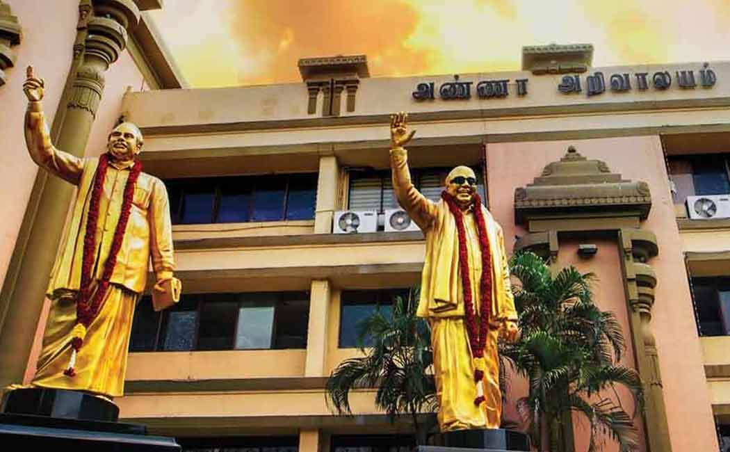 On October 14 major leaders of the 'India' alliance visited Chennai