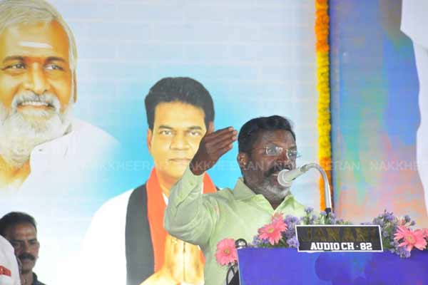 Thirumavalavan said Indirect alliance between AIADMK-BJP