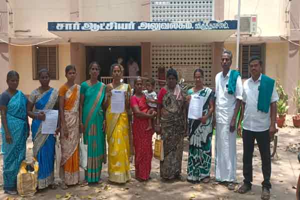 enriched rice against for cuddalore pennadam people