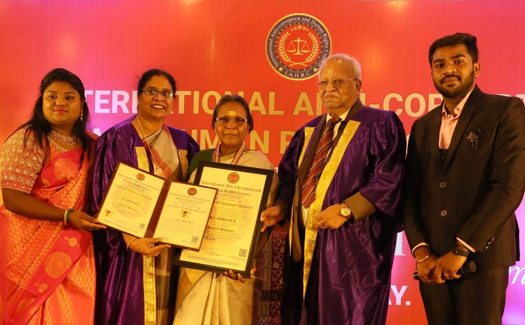 Raghava Lawrence received doctrate award for social service