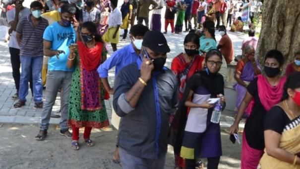 Corona vaccination camp canceled in Madurai ... People return disappointed