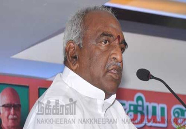 admk alliance bjp leader pon radhakrishnan press meet