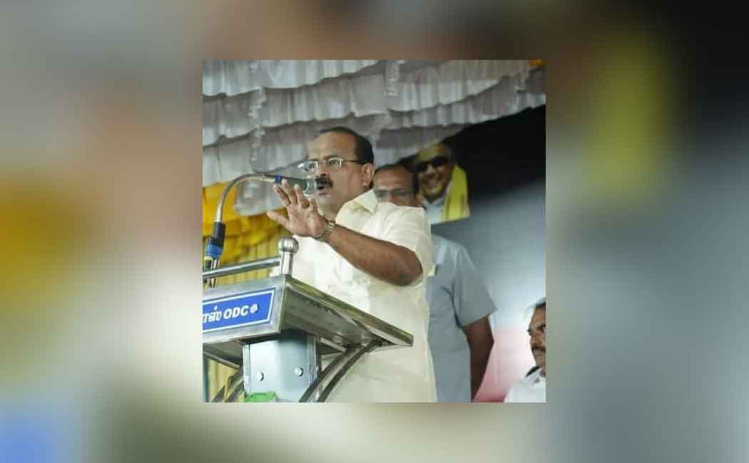"Modi is throwing promises out of fear of election defeat" - Minister Chakrapani