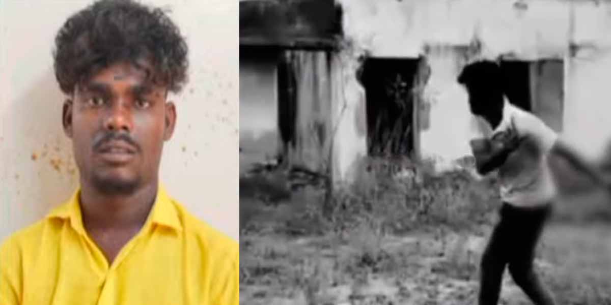 Youth Arrested by Reels Released 'Blade in One Hand.. Bomb in One Hand'