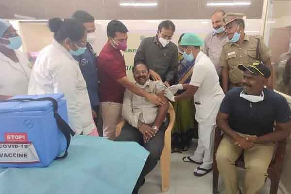 Phase II corona vaccine !! Collector, SP trying to allay fear ...