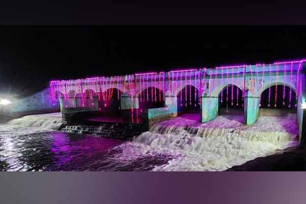 Kavinadu Dam filled up after many years! Villagers celebrated as festival!