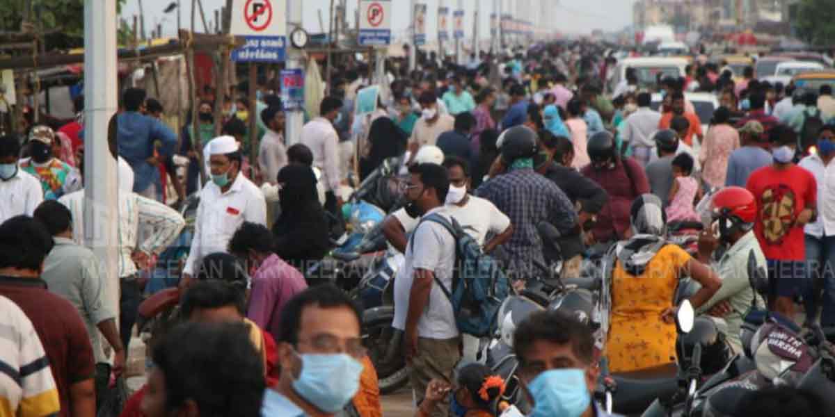 Nochchikuppa market to buy fish due to Sunday curfew! (Pictures)