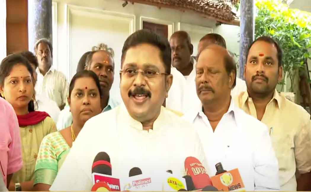 "Alliance to defeat DMK - ready to extend a hand of friendship" - DTV Dhinakaran interview!