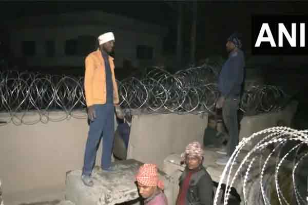 Peasants gone to Delhi Preventive measures are serious