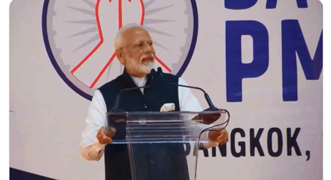 Being in Thailand gives me the feeling of being in my own home - Modi