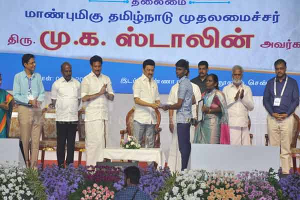 Education sector has been revived Chief Minister MK Stalin Pride