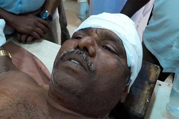 incident and beaten on DMK leader in Kallakurichi