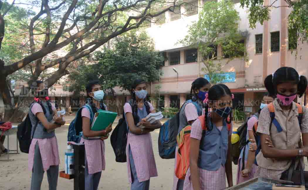 Students who came to school!