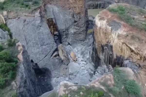 A fine of Rs. 91 crore has been imposed on the quarry