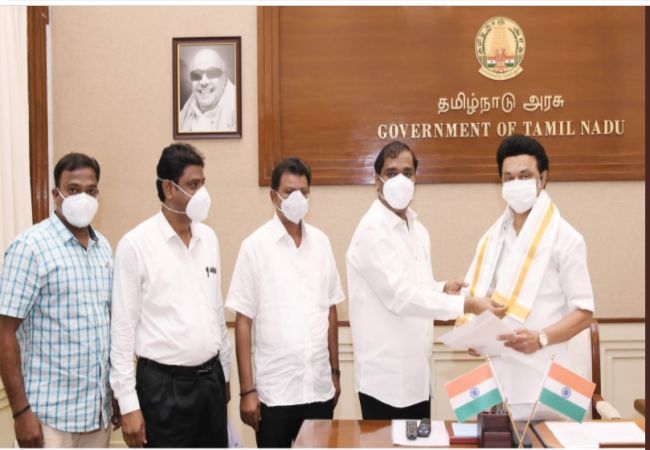 Velmurugan meets Chief Minister MK Stalin!