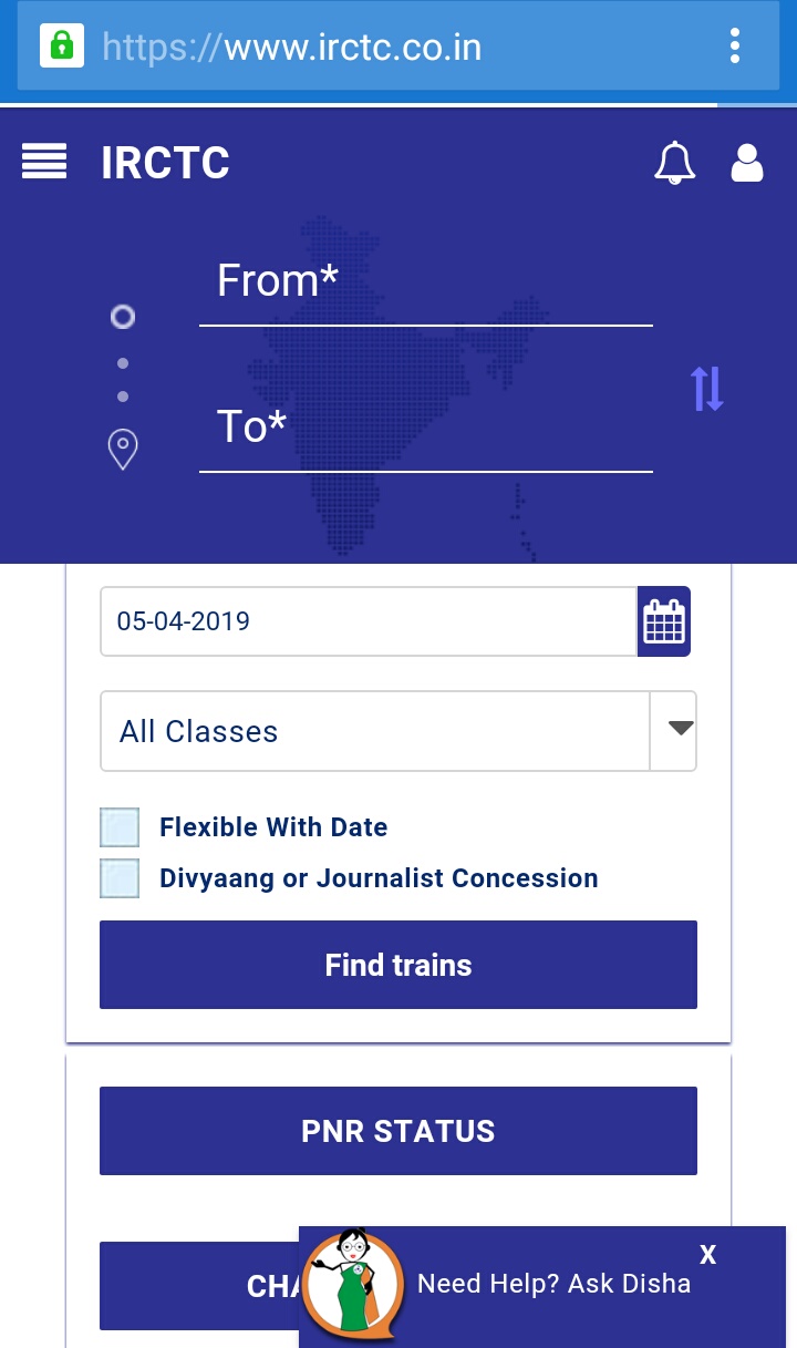 irctc