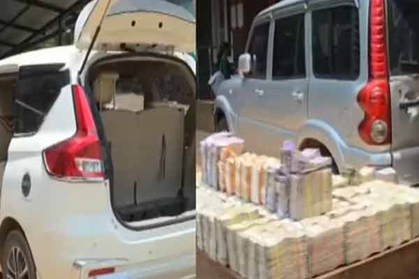 Secret room in car Police seize Rs. 4 crore
