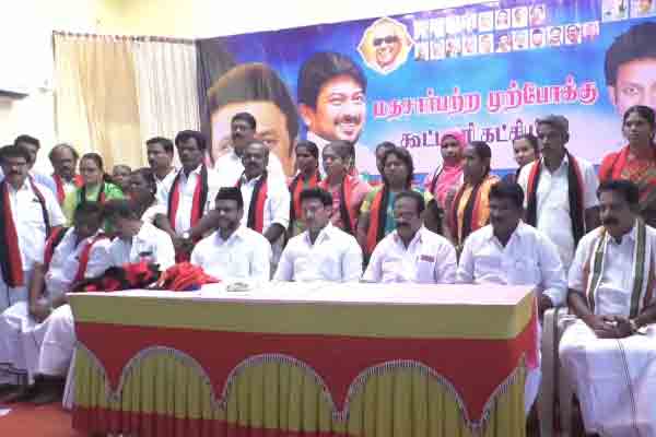 Mahesh Poiya Mozhi election campaign