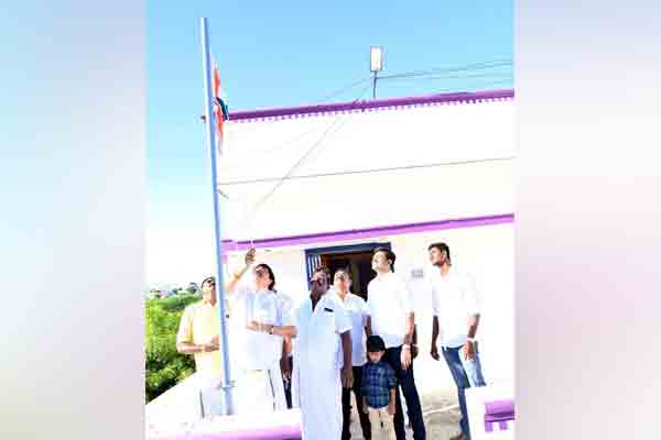 Rajendra Balaji National Flag
