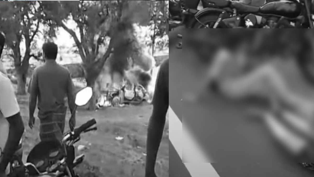 A major accident occurred due to a dog suddenly coming across; Tragedy befell 6 people