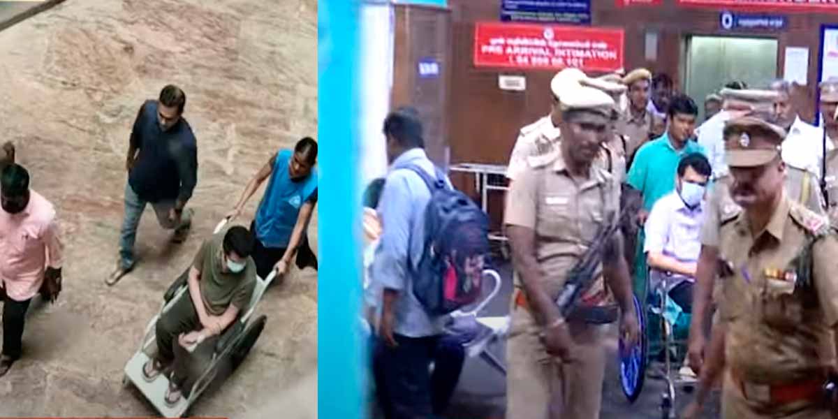Senthil Balaji was taken back to Puzhal Jail